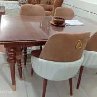 مبل هشت نفره و میز نهار خوری 6نفره در حد نو|مبلمان خانگی و میز عسلی|شهرضا, |دیوار