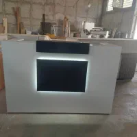 میز کانتر منشی مطب آرایشگاه زنانه میزمدیریت و..