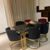مبل 9 نفره و ناهار خوری 6 نفره