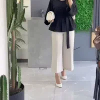ست مانتو و شلوار زنانه مازراتی