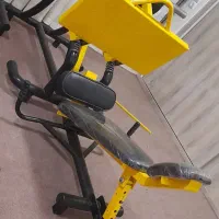 پرس پا باشگاهی و خانگی همراه با وزنه هاش