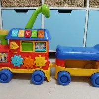 قطار و واکر کودک|اسباب‌بازی بچه|قزوین, |دیوار