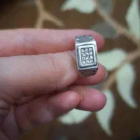 انگشتر نقره مردانه