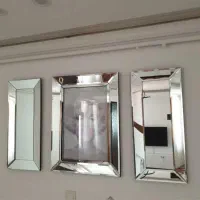 فروش ست سه تیکه تابلو آینه ای تزئینی