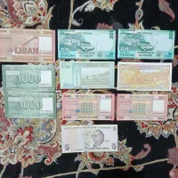 17 عدد اسکناس خارجی|کلکسیون سکه، تمبر، اسکناس|پرند, فاز ۵|دیوار