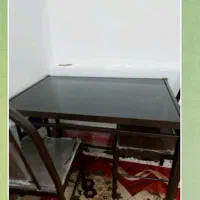 میز نهار خوری با۲ صندلی