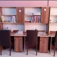 سالن مطالعه کتابخانه دخترانه + اعتکاف درسی کنکوری