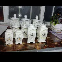 سرامیکی ۱۱ تیکه|سرویس روتختی|خرم‌آباد, |دیوار