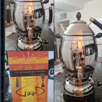 سماور گازی آپولون ۶لیتری باقوری استیل نوآکبند