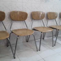شش عدد صندلی شیک و تمیز و سالم
