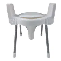 توالت فرهنگی دسته دار پایه فلزی ناصر پلاستیک