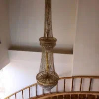 لوستر|لوستر و چراغ آویز|گنبد کاووس, |دیوار