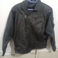 کاپشن چرم اصل