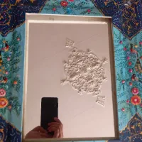 آینه باطرح مینا کاری