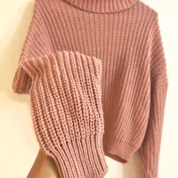 بافت صورتی دخترانه|لباس|تنکابن, |دیوار