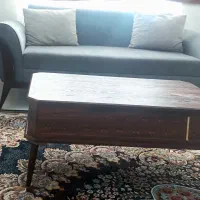 مبلمان ۹نفره مینیمال طوسی و کرم|مبلمان خانگی و میز عسلی|نیریز, |دیوار