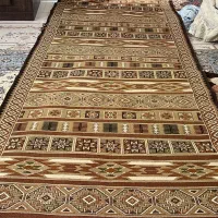 یک عدد گلیم ۳ متری یک عدد فرش پرز بلند ترکیه ای|فرش|رشت, کوی مهر|دیوار