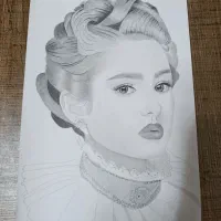 نقاشی چهره|تابلو، نقاشی، عکس|قم, میدان نو|دیوار