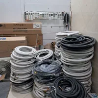 پنل کولرگازی پایه دیواری وزمینی لوله مسی|کولر گازی و فن‌کوئل|اراک, |دیوار