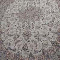 فرش دستباف نو خانگی کرک وابریشم اصفهان|فرش|اصفهان, نقش جهان|دیوار