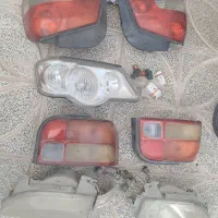 تعدادی چراغ پراید ۱۳۲ و ۱۳۱ عقب و جلو|قطعات یدکی و لوازم جانبی|قرچک, زیبا شهر|دیوار