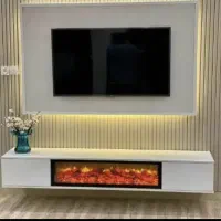 تیوی وال و شومینه برقی