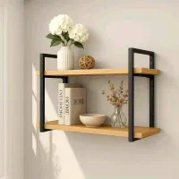 چوب روس ، الوار روسی ، شلف چوبی رگال|کتابخانه، شلف، قفسههای دیواری|پیرانشهر, |دیوار