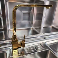 شیر ظرفشویی طلایی سیمینه