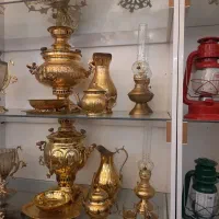 سماور برنجی وبرنزی|سماور، چای‌ساز، قهوه‌ساز|کرمانشاه, |دیوار