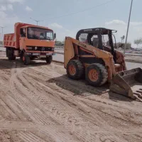 بیل مکانیکی زنجیری ،مینی لودر(بابکت) و خاور کمپرسی