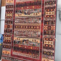 فرش لاکی دستبافت گونه طرح گبه دستی در همه ابعاد