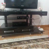 میز تلوزیون شیشه ای