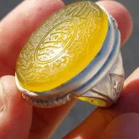 انگشتر نقره شرف شمس و حکاکی سوره اخلاص ۲۳ گرم|جواهرات|بندرعباس, |دیوار