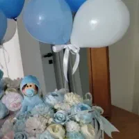 باکس گل مصنوعی نوزاد