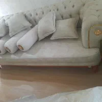 مبل راحتی ۸نفره|مبلمان خانگی و میز عسلی|خرمآباد, |دیوار