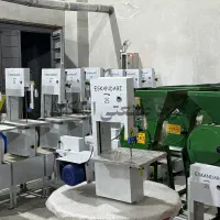 برش خردکن مرغ خرد کن استخوان بر اره فلکه قصابی