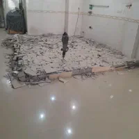 باسلام تخریب وتعمیر کف اشپزخانه حمام سرویس بهداشتی