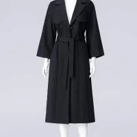 مانتو مشکی فری سایز تا46