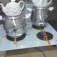 کتری وقوری بهترین جنس ۱۵۰۰چای ساز هم ۱۵۰۰ایوب
