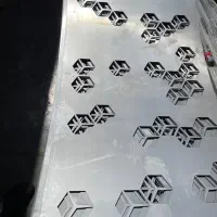 تولید تخصصی پنلهای نما مشبک فلزی و نرده حفاظ مشبک|مصالح و تجهیزات ساختمان|خاوران, |دیوار