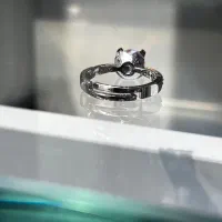 انگشتر صورتی ترند فریسایز واسه هر دست|بدلیجات|خمینیشهر, |دیوار