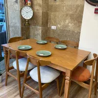 ناهار خوری تک دست ساز نگار|میز و صندلی غذاخوری|رشت, چله خانه|دیوار