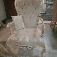 مبل استیل به همراه میز نهارخوری چوب راش واقعی|مبلمان خانگی و میز عسلی|تهران, مجیدیه|دیوار