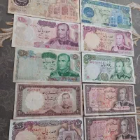 ستهای متنوع اسکناس شاهی و بارگاهی