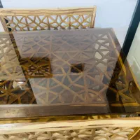 ناهار خوری ۴نفره گره‌چینی|میز و صندلی غذاخوری|فسا, |دیوار