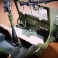 جیپ نوستالژی ویلیز ارتش آمریکا|مجسمه، تندیس، ماکت|پرند, فاز ۶|دیوار