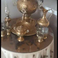 سرویس کامل سماور وقوری برنج