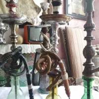 تعدادی قلیان(چوبی و فلزی)|کلکسیون و سرگرمی|ورامین, ورامین|دیوار