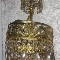 لوستر برنز 8 لامپ|لوستر و چراغ آویز|ملایر, |دیوار