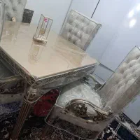 میز نهار خوری همراه با روکش|میز و صندلی غذاخوری|بندرعباس, |دیوار